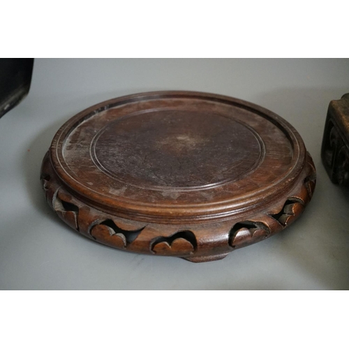 1577 - Chinese and Oriental hardwood stands