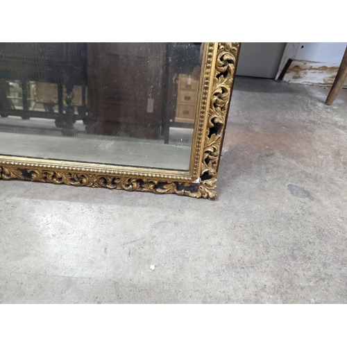 1031 - An early 20th century rectangular chinoiserie lacquer wall mirror, width 45cm, height 78cm together ... 