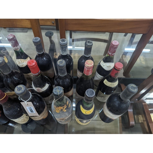 1100 - Twenty four bottles of assorted red wine