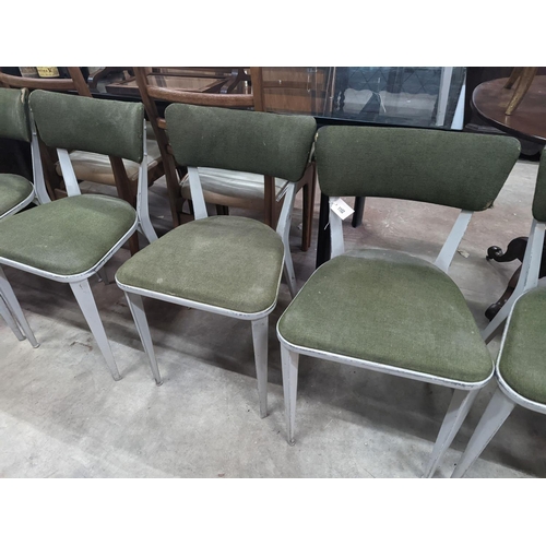 1102 - A set of six Ernest Race BA23 chairs