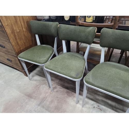 1102 - A set of six Ernest Race BA23 chairs