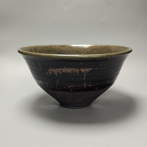 1292 - Attributed to Gwilyn Thomas, a studio pottery bowl. Diameter 31cm, incised mark and date ‘69’... 