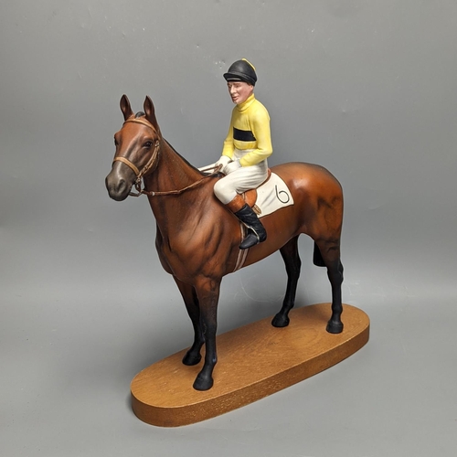 1313 - A Beswick Arkle and Pat Taaffe model No 2084. 32cm