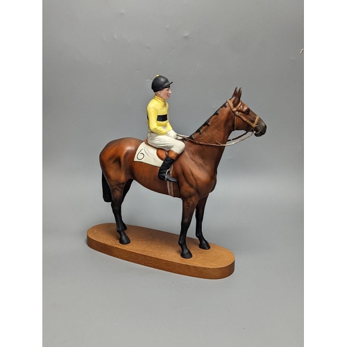 1313 - A Beswick Arkle and Pat Taaffe model No 2084. 32cm