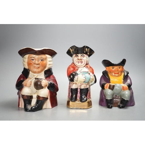 1339 - Eleven various pottery Toby jugs- 1 musical