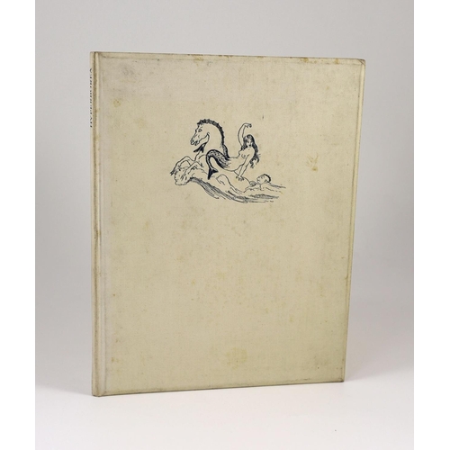 120 - ° ° Lindsay, Norman - Hyperborea, Two Fantastic Travel Essays, 5 of 725, 4to, cloth, Franfolico Pres... 