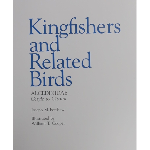 134 - ° ° Forshaw, Joseph M. - Kingfishers and Related Birds - Part 1 (Vols 1 & 2): Aeliniidae, one of 100... 