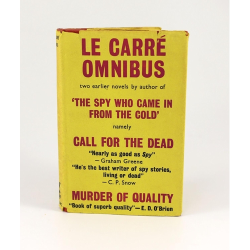 147 - ° ° Le Carre, John - The Le Carre Omnibus, 1st edition, 8vo, in clipped d/j, with small tears to foo... 