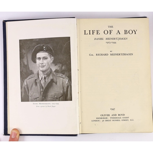 155 - ° ° Meinertzhagen, Colonel Richard. Kenya Diary 1902 – 1906. Edinburgh & London, 1957. Original clot... 