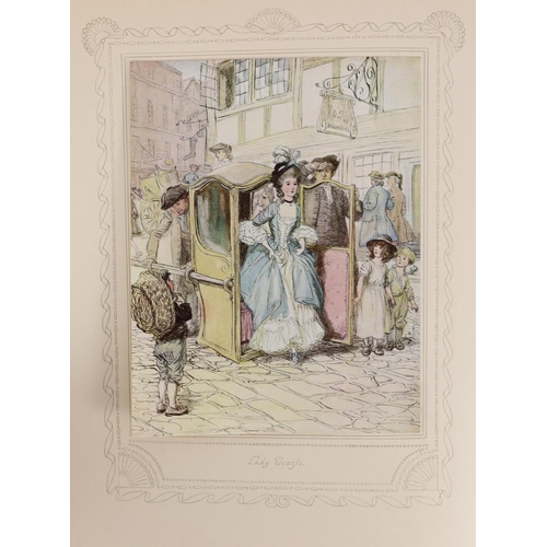 281 - ° ° Sheridan, Richard Brinsley - The School for Scandal,de luxe edition, one of 350, signed and  ill... 