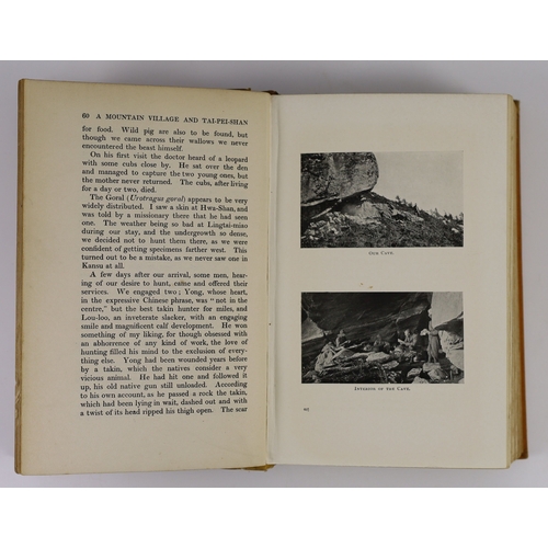 157 - ° ° Wallace, Harold Frank. The Big Game of Central and Western China Being an Account of a Journey f... 