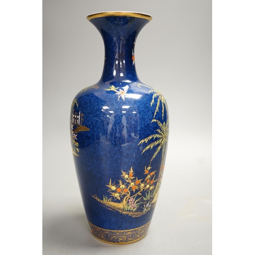 1346 - A Carlton ware Persian pattern vase - 26.5cm tall