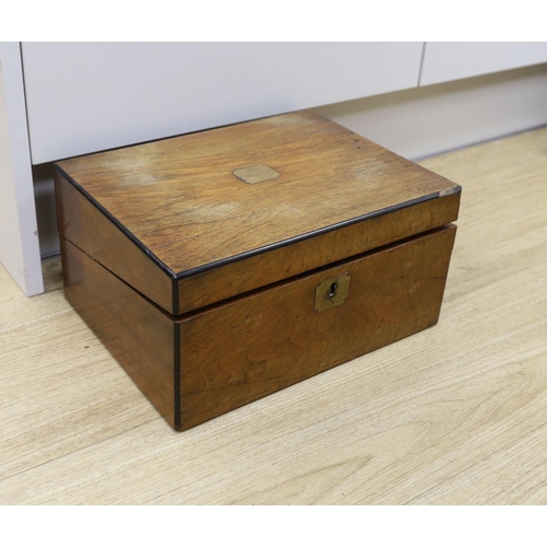 1377 - A group of 19th century and later writing boxes