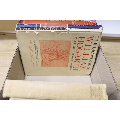 1602 - ° ° European Art -  13 works:- Oppe, A.P - The Drawings of Paul and Thomas Sandby.at Windsor Castle... 