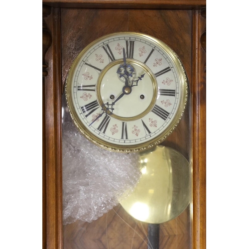 1603 - A 19th century German wall clock