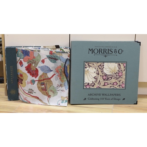 1615 - A contemporary William Morris & Co. archive wallpaper pattern book celebrating 150 years of Morris a... 