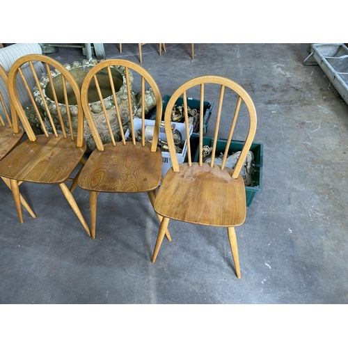 46 - A set of four 1950's Ercol chairs