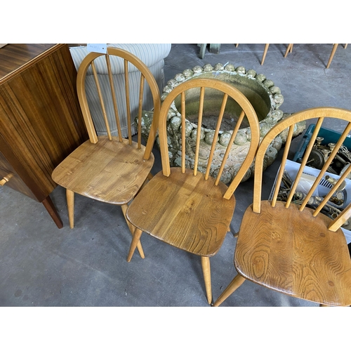 46 - A set of four 1950's Ercol chairs