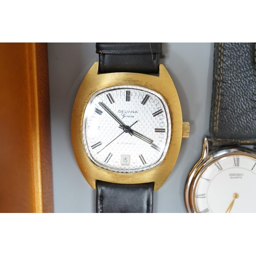 934 - A collection of lady's and gentleman's wrist watches including Raymond Weil, Seiko, Certina and Mond... 