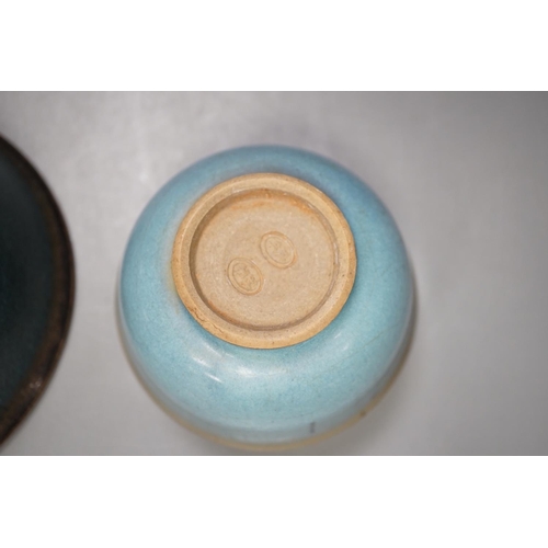 1418 - Two Chinese Jun-type bowls