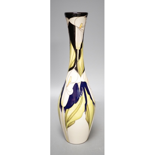 1433 - A Moorcroft 'Hera's Beauty' vase, 2018,31cms high.