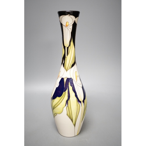 1433 - A Moorcroft 'Hera's Beauty' vase, 2018,31cms high.