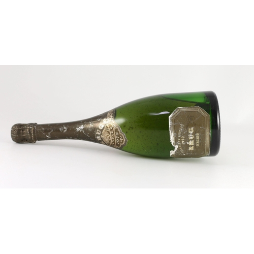 15 - A bottle of Krug 1979 vintage champagne, 32cm high