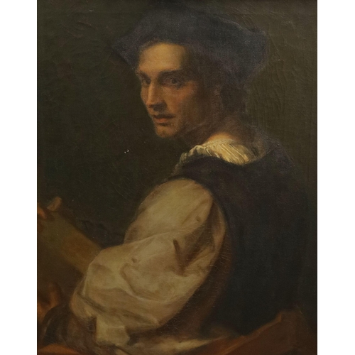 358 - 19th Century Italian School after Andrea del Sarto (1483-1530) Self portraitoil on canvas71 x 56cm... 