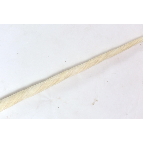 39 - A large unworked Narwhal tusk, c.1970, with CITES certificate 616984/01 permit for sale issued by AP... 