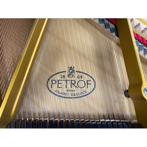 1189 - A Petrof 6ft 2in Model III grand piano, mahogany cased, serial number 513137 circa 1994.