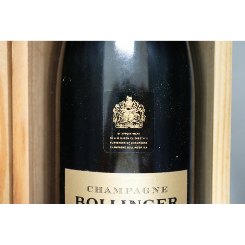 1310 - A bottle of Bollinger R.D. 1988, 75cl in original wood case