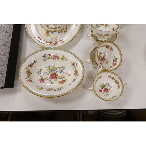 1447 - A Coalport Persian Flower part dinner service