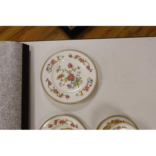 1447 - A Coalport Persian Flower part dinner service