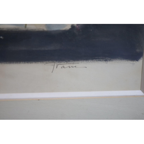 1601 - § § Donald Hamilton Fraser R.A, (1929-2009) Coastal landscapewatercolour on papersigned and dated 4.... 