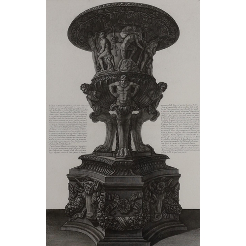 1645 - Giovanni Battista Piranesi (1720-1778) 'Vaso Antico di Marmo', 'Anto Vaso di Marmo', 'Vaso Antico di... 