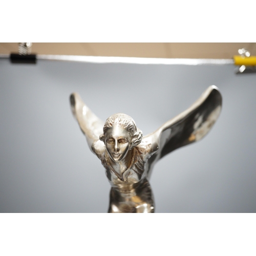 453 - A large Spirit of Ecstasy centrepiece, 56cm