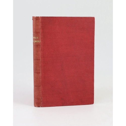 1337 - ° ° Bloomfield, Robert - Wild Flowers; or, Pastoral and Local Poetry, 1st edition, 8vo original red ... 