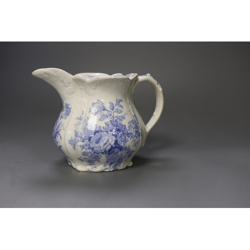 1378 - A blue and white part tea set