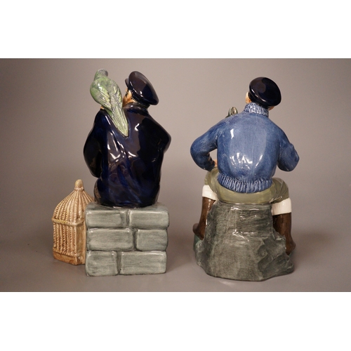 1344 - Two Doulton figures - The Lobster Man HN 2317 and Shore Leave HN 2254