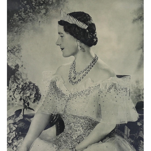 2 - After Cecil Beaton, a signed photo-lithograph of Queen Elizabeth, the Queen Mother, printed for Raph... 