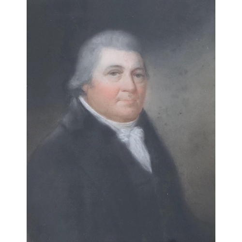 240 - English School c.1790-1810 pastels (3)Portraits of members of the Crosse family of Shaw Hill23 x 18c... 