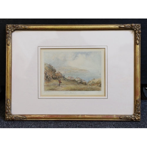 262 - George Weatherill (1810-1890) 'Robin Hood's Bay, Near Whitby'watercoloursigned, titled and dated 186... 