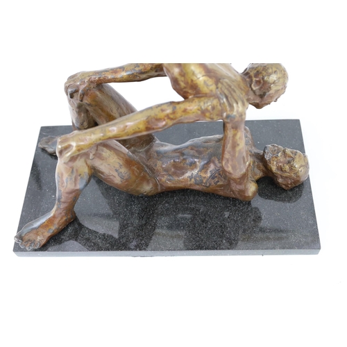 340 - § § John William Mills PPRBS ARCA FRSA, (b.1933) 'Acrobat'bronzesigned in the bronze and numbered 1/... 