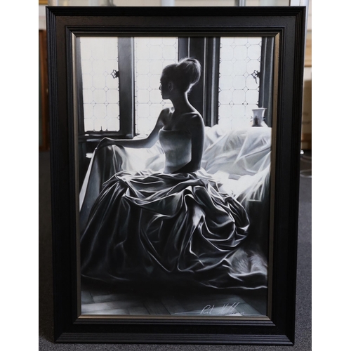 343 - § § Rob Hefferan (1968-) 'By the Window'oil on canvassigned66 x 45cm