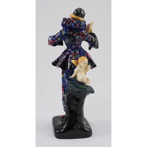 64 - A rare Royal Doulton figure 'The Mask' HN1271, 16.4cm high, crack to base