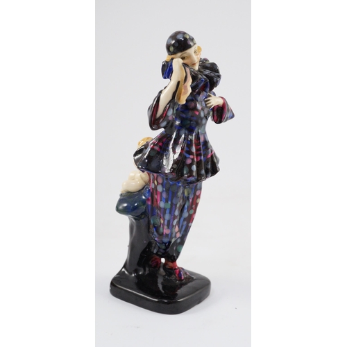 64 - A rare Royal Doulton figure 'The Mask' HN1271, 16.4cm high, crack to base