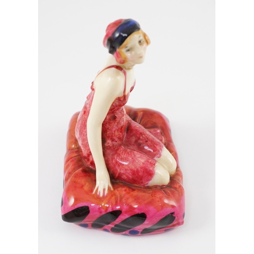 65 - A rare Royal Doulton figure, 'Negligee' HN1272, 12cm high, head broken and restuck