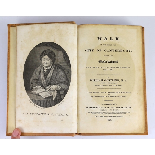 108 - ° ° CANTERBURY: Gostling, William - A Walk in and about the City of Canterbury, with many observatio... 