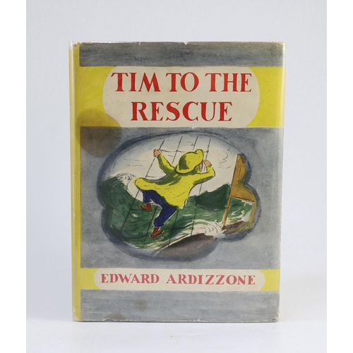 13 - ° ° Ardizzone, Edward - Tim to the Rescue, First Edition. coloured pictorial title, coloured and oth... 