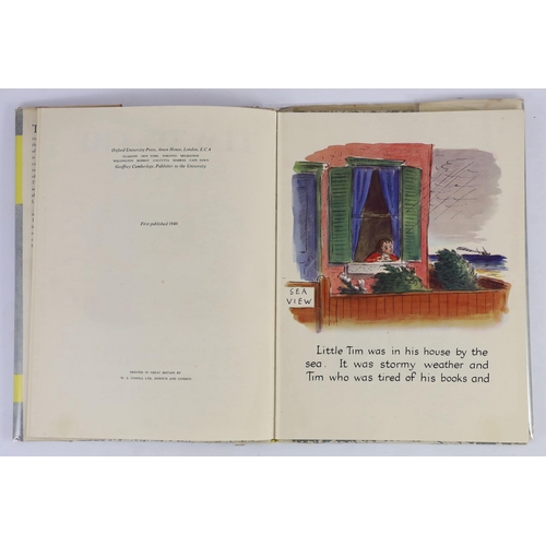 13 - ° ° Ardizzone, Edward - Tim to the Rescue, First Edition. coloured pictorial title, coloured and oth... 